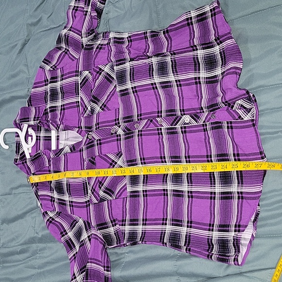 New York & Company Plaid Button Down Shirt - Picture 13 of 14